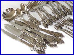 92 Pc Oneida Distinction Deluxe HH Stainless Flatware Set RAPHAEL (B)