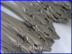 92 Pc Oneida Distinction Deluxe HH Stainless Flatware Set RAPHAEL (B)