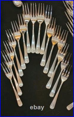 92 Pc Oneida Northland Korea POST ROAD Pointe Royal Stainless Flatware New