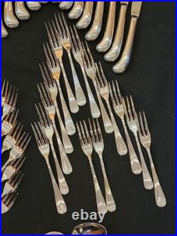 92 Pc Oneida Northland Korea POST ROAD Pointe Royal Stainless Flatware New