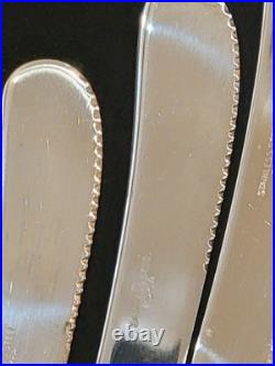 92 Pc Oneida Northland Korea POST ROAD Pointe Royal Stainless Flatware New