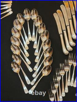 92 Pc Oneida Northland Korea POST ROAD Pointe Royal Stainless Flatware New
