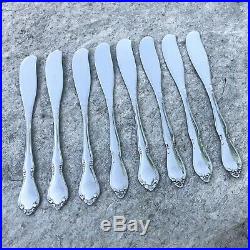 94pc Oneida Deluxe Stainless CHATEAU Flatware, Service for 12 plus Extras EUC