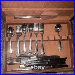 Beautiful 56 Piece Community By Oneida Golden Kenwood Flatware Set Lot