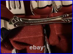 CHANDELIER Oneida Stainless 20 Pieces Service for 4 Excellent 18/8 USA Flatware