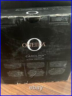 Carolina Ultra Premium 75PCS Set Oneida Stainless Flatware 18/10/Service For 12