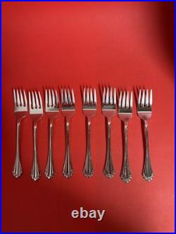 Community Stainless Flatware Set with Case Knives Forks Spoons Serving