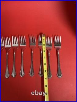 Community Stainless Flatware Set with Case Knives Forks Spoons Serving