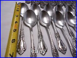 Distinction Deluxe Kennett Square Oneida Stainless Flatware 106-pieces