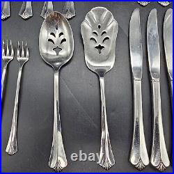 Distinction Deluxe Stainless Oneida Westgate/Royal Crest Serving Set (45 Pieces)