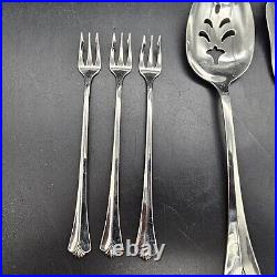 Distinction Deluxe Stainless Oneida Westgate/Royal Crest Serving Set (45 Pieces)