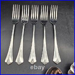 Distinction Deluxe Stainless Oneida Westgate/Royal Crest Serving Set (45 Pieces)