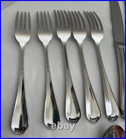 Distinction Deluxe Stainless by Oneida HH Flatware 37 pieces