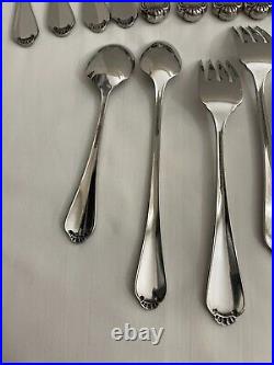 Distinction Deluxe Stainless by Oneida HH Flatware 37 pieces