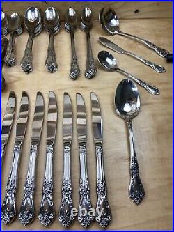 Distinction Deluxe Stainless by Oneida HH Kennett Square 120 Piece Flatware Set