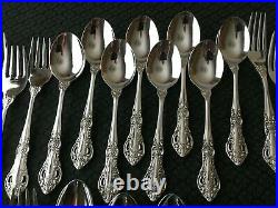 Excellent! 72 Pcs! Oneida Northland Stainless Baton Rouge Serves 8 withExtra T's