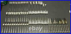 FLATWARE 79pc ONEIDA DELUXE stainless RAPHAEL service for 12 +extras NEW