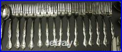 FLATWARE 95pc lot SSS by Oneida Lakewood/Tuxedo stainless service for 15 +extras
