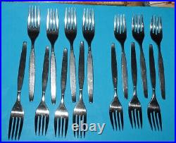 Flatware Oneida Frostfire Stainless Steel Silverware