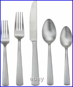 Flatware Set 65 Piece Silverware Cutlery Set Stainless Steel Service for 12 New
