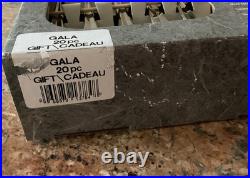 GALA IMPULSE ARTESIA Oneida Stainless 20 Pc Service for 4 Unused Flatware 18/8