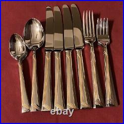 GOLDEN ERA Oneida Stainless 20 Pieces Service for 4 Excellent 18/8 USA Flatware