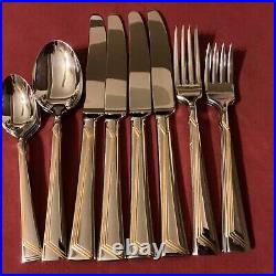 GOLDEN ERA Oneida Stainless 20 Pieces Service for 4 Excellent 18/8 USA Flatware