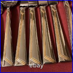 GOLDEN ERA Oneida Stainless 20 Pieces Service for 4 Excellent 18/8 USA Flatware