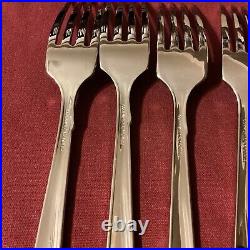 GOLDEN ERA Oneida Stainless 20 Pieces Service for 4 Excellent 18/8 USA Flatware