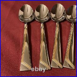 GOLDEN ERA Oneida Stainless 20 Pieces Service for 4 Excellent 18/8 USA Flatware