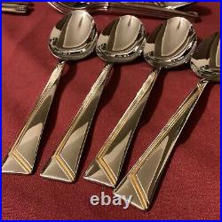 GOLDEN ERA Oneida Stainless 20 Pieces Service for 4 Excellent 18/8 USA Flatware