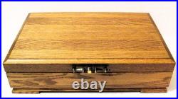 Golden Clarette 64 piece Set Service for 12 Oneida Stainless Flatware Never Used