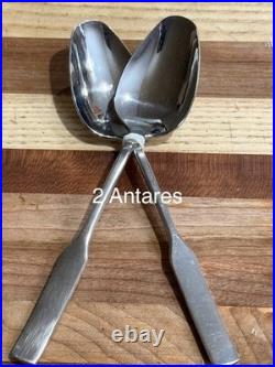 Huge NOS MCM Oneida Spoon Lot Approx 183 Stainless Steel Spoons Various Designs