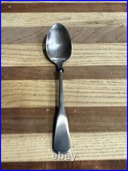 Huge NOS MCM Oneida Spoon Lot Approx 183 Stainless Steel Spoons Various Designs