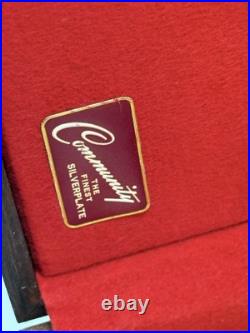 Imperial 23 KT Electroplated Gold Flatware Oneida Stainless Rare heart Shaped