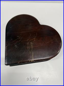 Imperial 23 KT Electroplated Gold Flatware Oneida Stainless Rare heart Shaped