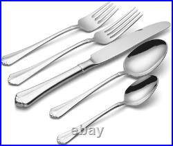 Juilliard 45-Piece 18/10 Silverware Set for 8, Flatware