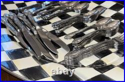 LOT Of 54 Oneida! Complete Set Of 6 Oneida Profile Galveston Stainless Flatware