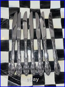 LOT Of 54 Oneida! Complete Set Of 6 Oneida Profile Galveston Stainless Flatware