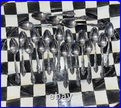 LOT Of 54 Oneida! Complete Set Of 6 Oneida Profile Galveston Stainless Flatware