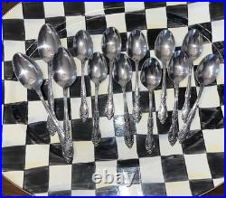 LOT Of 54 Oneida! Complete Set Of 6 Oneida Profile Galveston Stainless Flatware