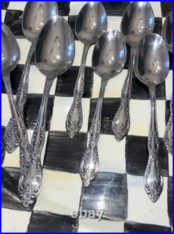 LOT Of 54 Oneida! Complete Set Of 6 Oneida Profile Galveston Stainless Flatware