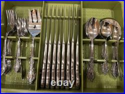 LOT Of 55 Oneida Service for 8 Oneida Profile Galveston Stainless Flatware
