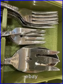LOT Of 55 Oneida Service for 8 Oneida Profile Galveston Stainless Flatware