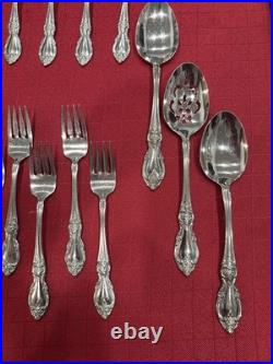 LOUISIANA Stainless By Oneida 46pc Service For 8 Plus 6pc Serving Set