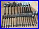 Lot 29 Oneida Community Stainless Flatware HOSTESS SERVING Pcs Forks Knives +++