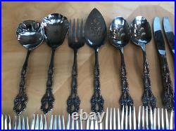 Lot 29 Oneida Community Stainless Flatware HOSTESS SERVING Pcs Forks Knives +++