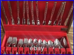 Lot Of 104 Pc Oneida SPANADA Premier Stainless Flatware MCM Setting for 16 NEW