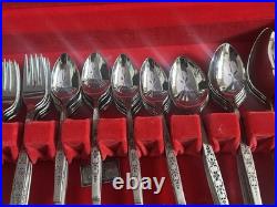 Lot Of 104 Pc Oneida SPANADA Premier Stainless Flatware MCM Setting for 16 NEW