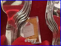 Lot Of 104 Pc Oneida SPANADA Premier Stainless Flatware MCM Setting for 16 NEW